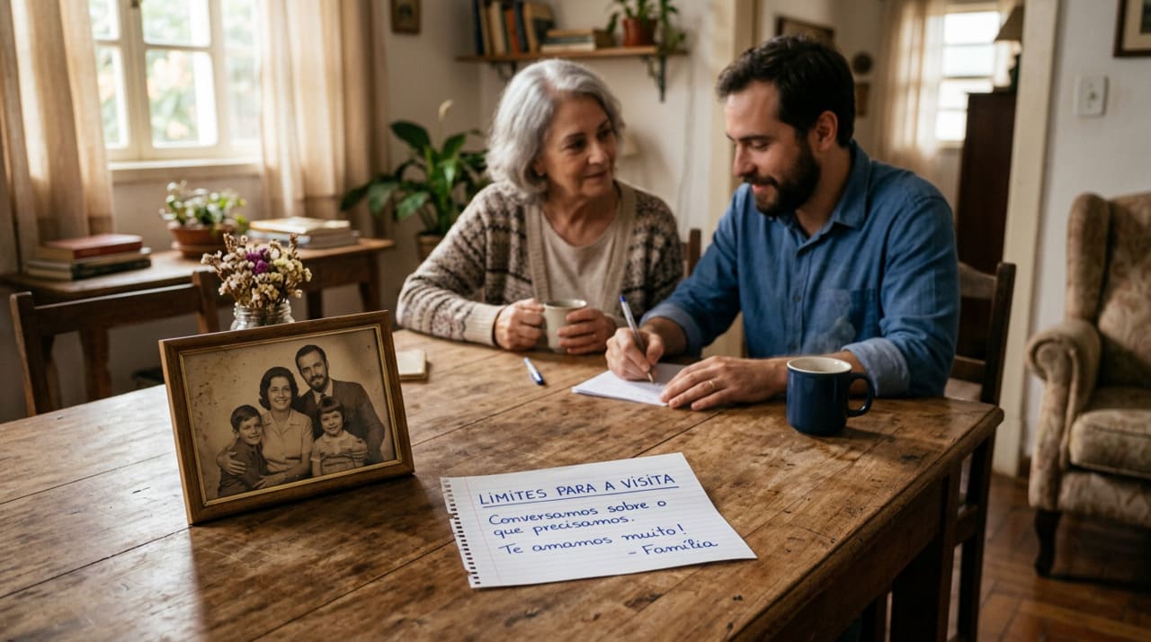 A distância afetiva entre pais e filhos adultos raramente começa com uma briga grande