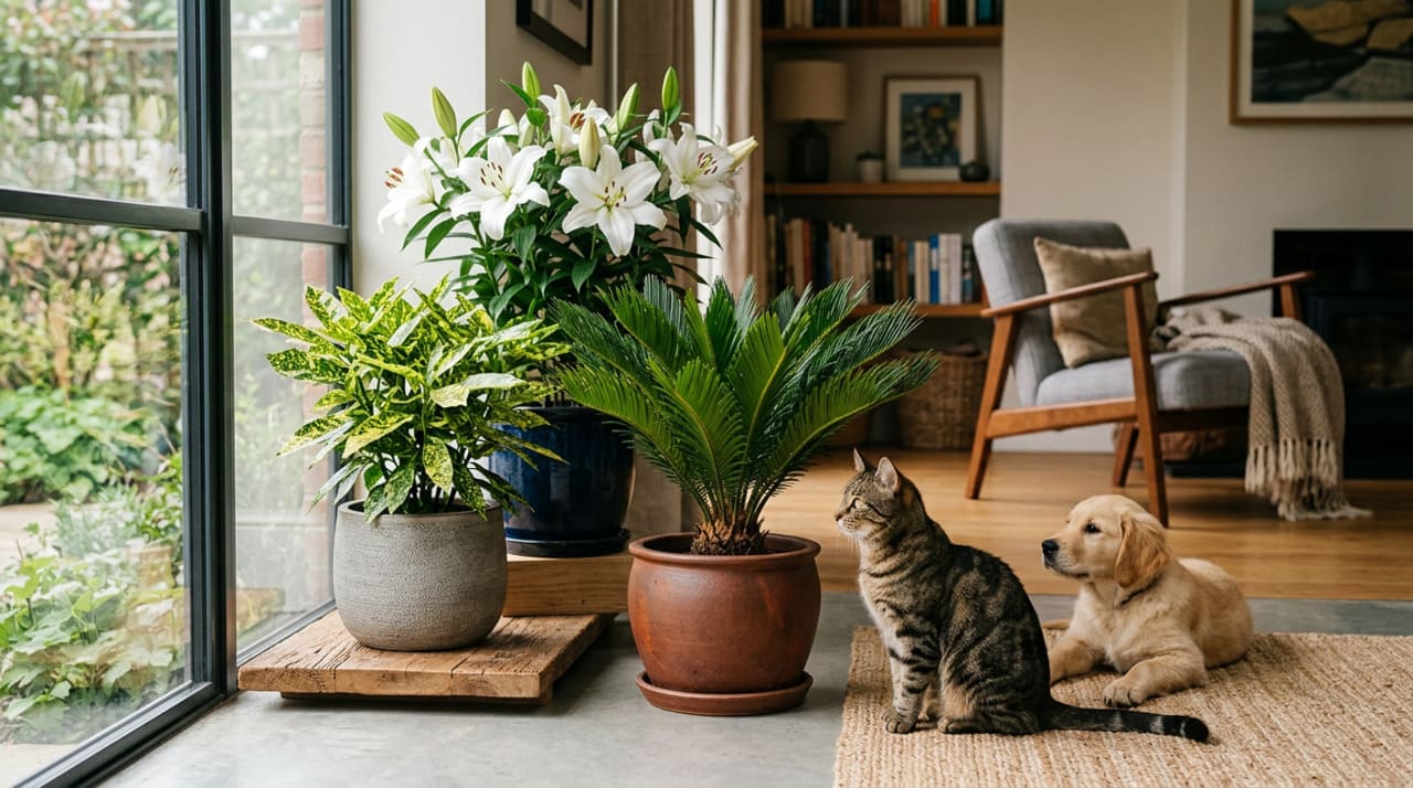 Algumas espécies ornamentais chamam atenção pela beleza e facilidade de cultivo, porém representam um grande perigo para os animais domésticos