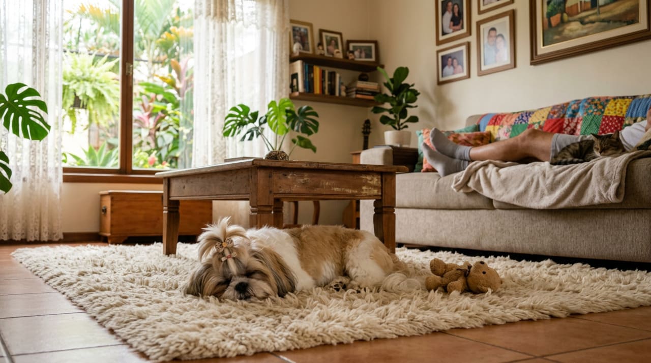 Quando se fala em cachorro calmo, muitas pessoas imaginam um animal que passa o dia inteiro dormindo.