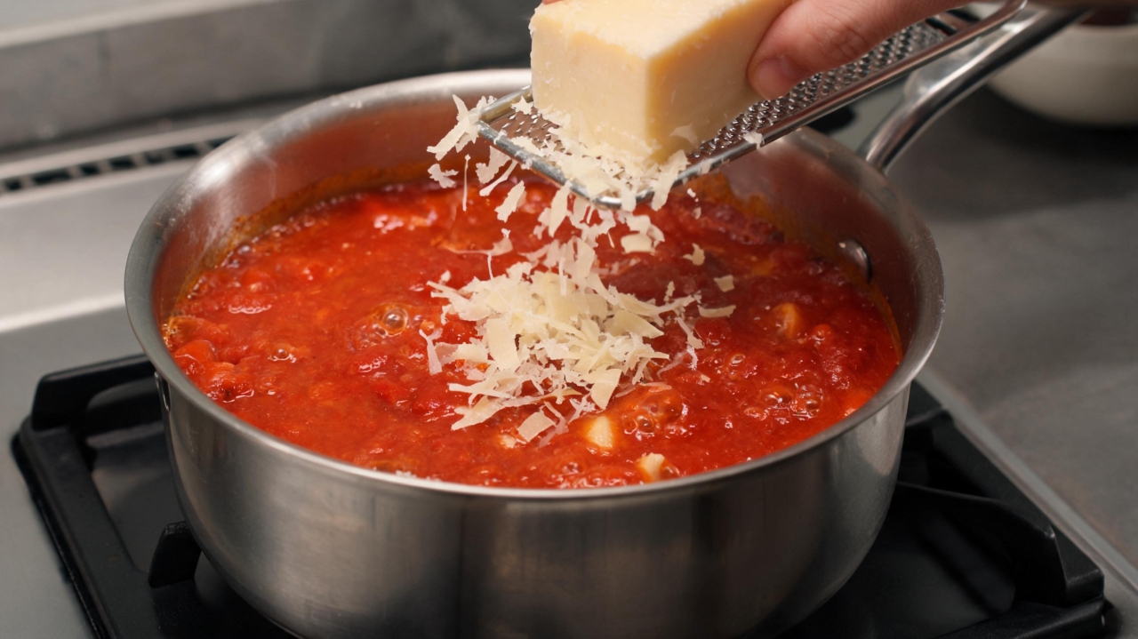 Truque italiano começa com a casca no início do cozimento