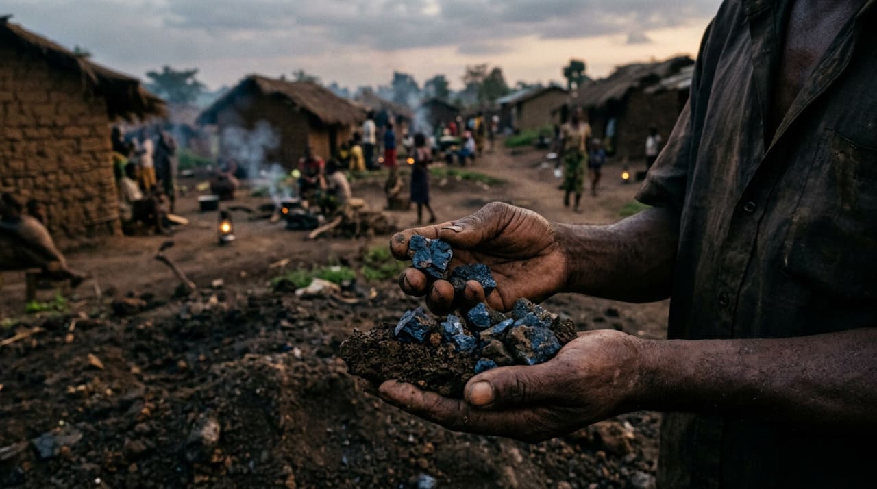 O coltan é um mineral do qual se extraem dois metais estratégicos: o tântalo e o nióbio.