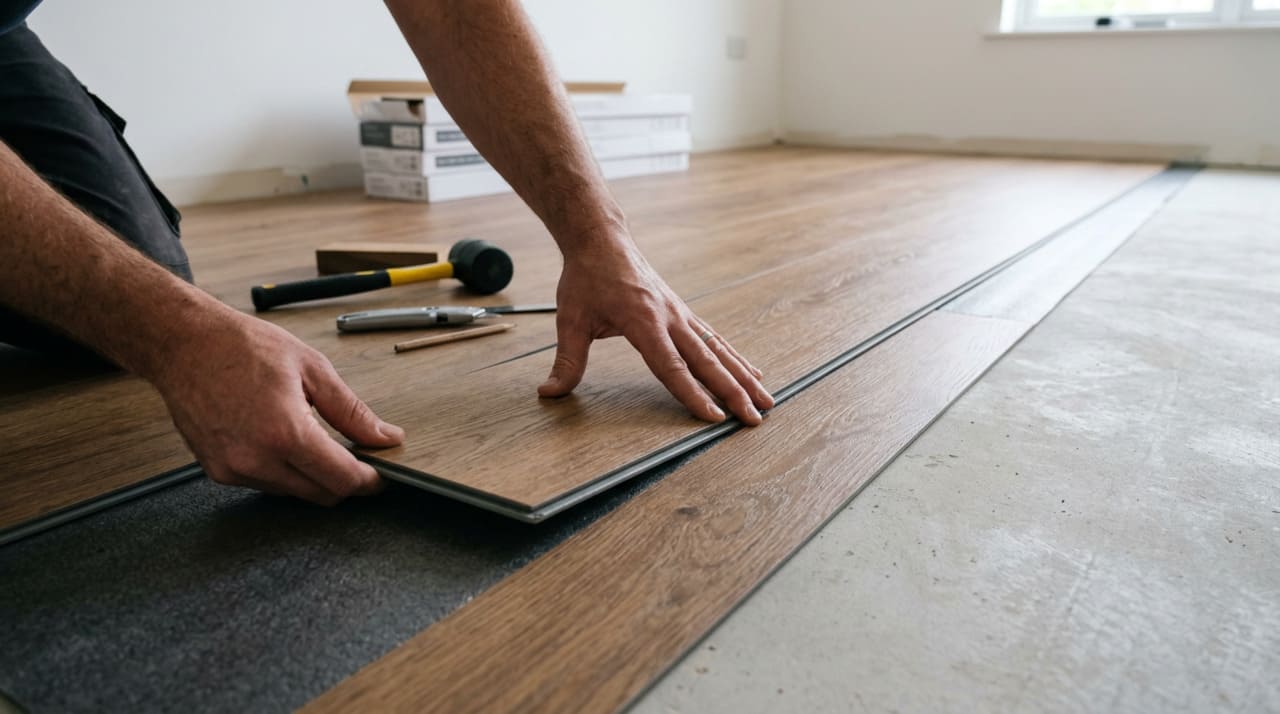 O piso vinílico é um revestimento flexível, feito basicamente de PVC e aditivos que garantem estabilidade, cor e resistência.