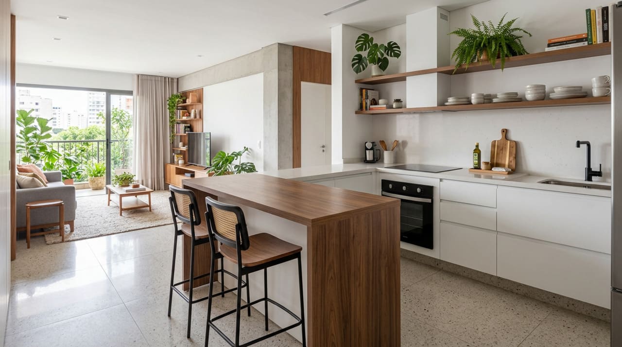 Adeus às ilhas de cozinha: a nova tendência que as substituirá em 2026 é mais funcional