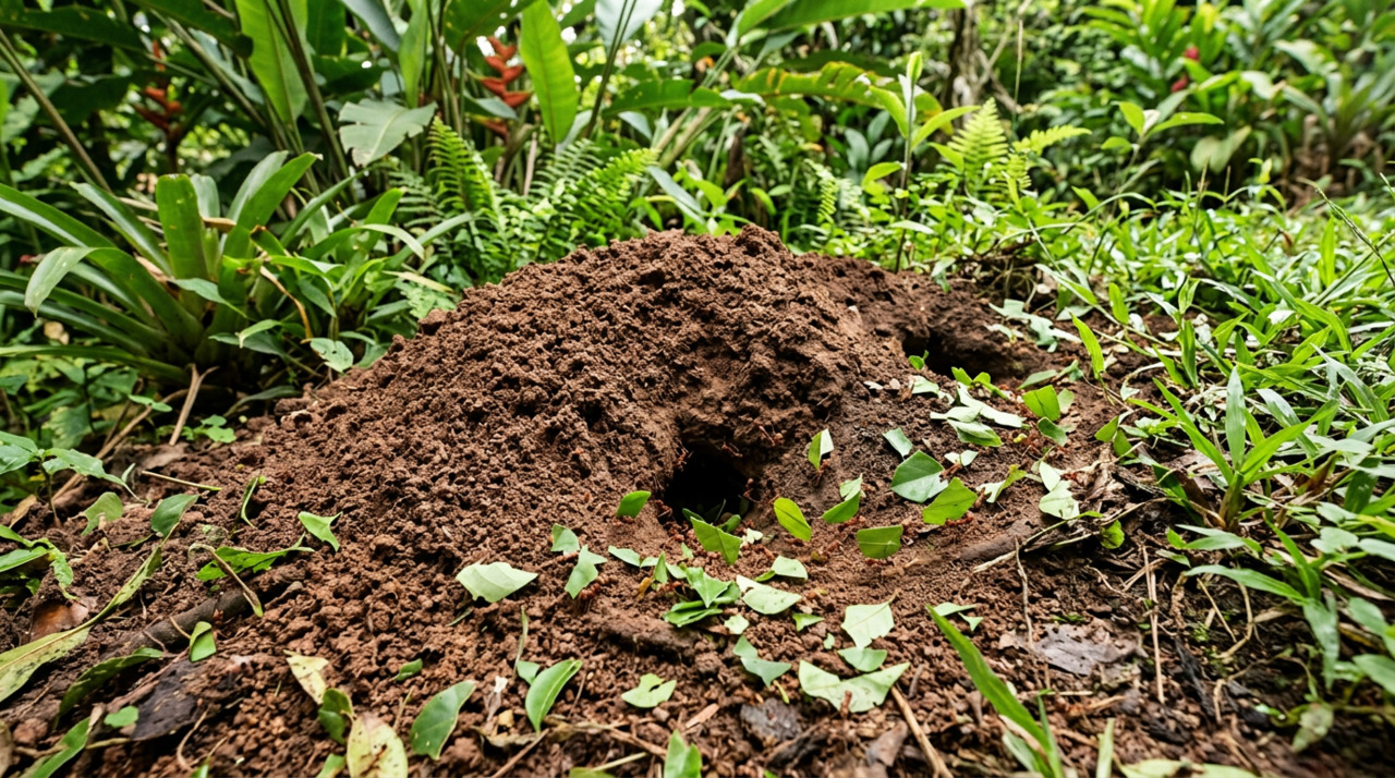 Se você achar um formigueiro de saúva em seu jardim, nós lhe diremos o que isso significa e por que é algo bom
