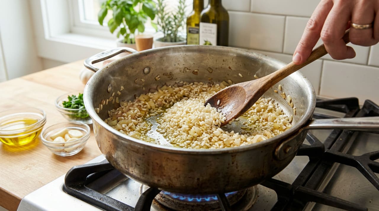 O arroz tem amido na superfície e no interior do grão.