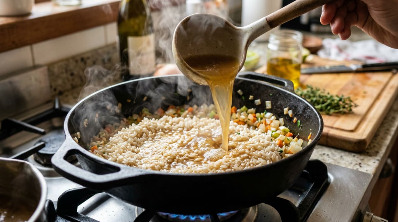 O arroz tem amido na superfície e no interior do grão.
