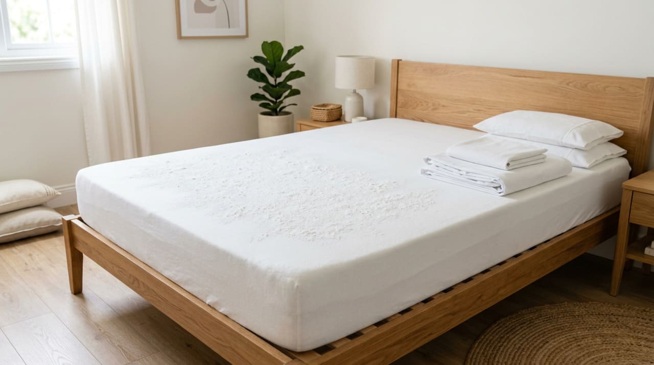 O acúmulo diário de suor e a respiração deixam marcas invisíveis no local onde dormimos, gerando um aroma desagradável com o tempo.