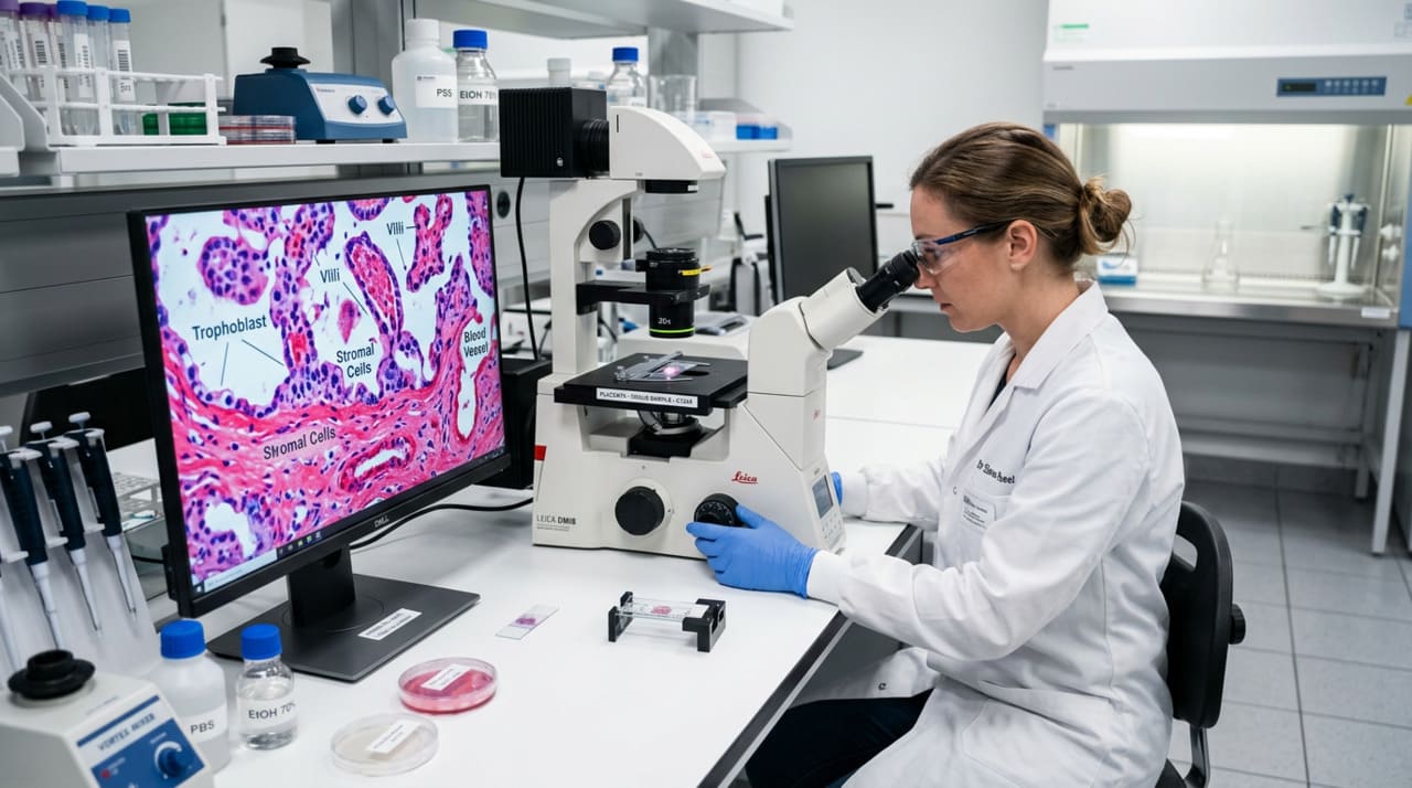 Os cientistas identificaram a célula estromal decidual quatro, conhecida como DSC4, que surge de forma misteriosa e desaparece logo após as primeiras semanas de gestação.