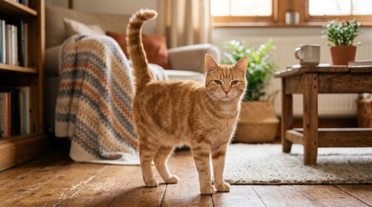 O rabo é uma extensão direta das emoções do gato, refletindo seu estado mental em tempo real