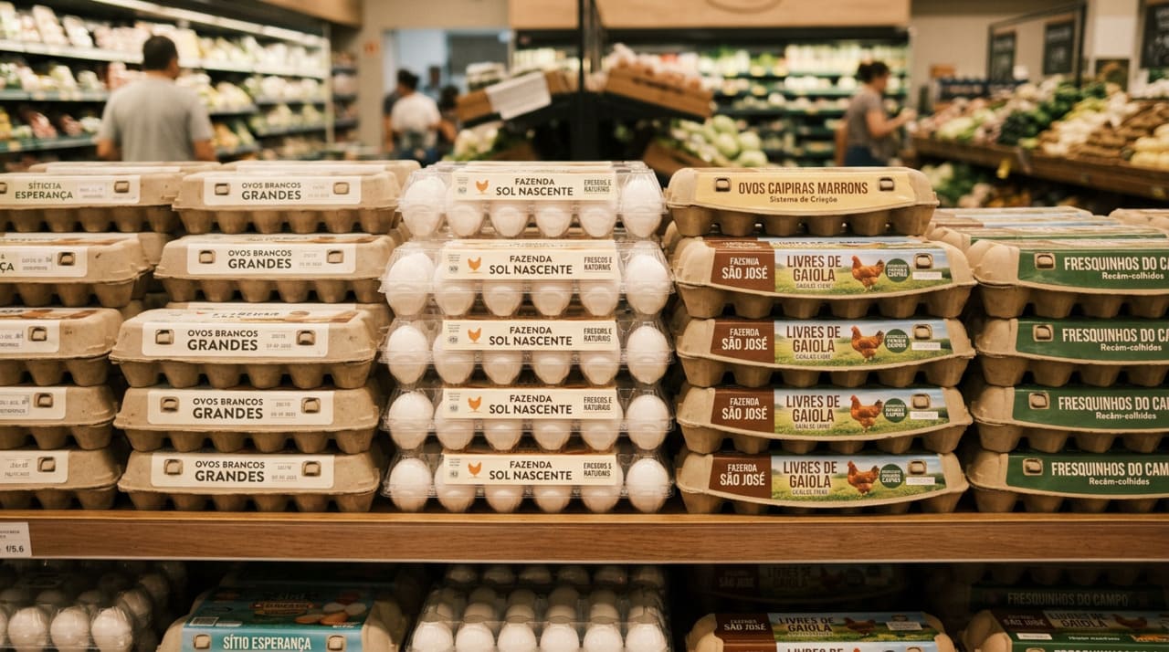 A diferença de preço tem origem no custo de produção, não em qualidade superior.