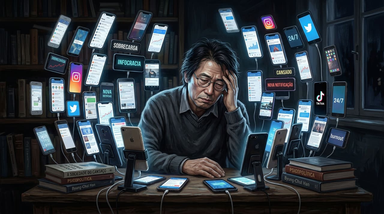 Para Byung-Chul Han, o smartphone é o objeto que melhor simboliza a condição contemporânea