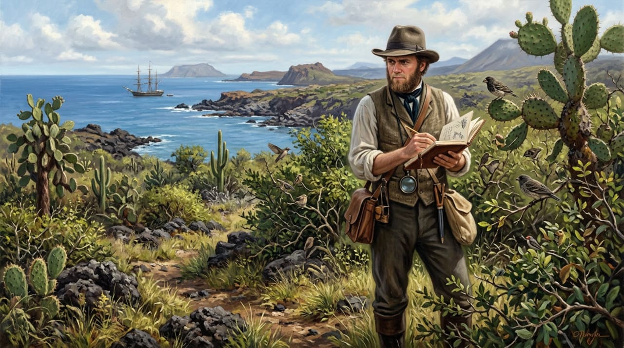 O conselho de Darwin ao filho: “Passe mais tempo observando a natureza do que lendo livros, pois é lá que as respostas reais estão.”
