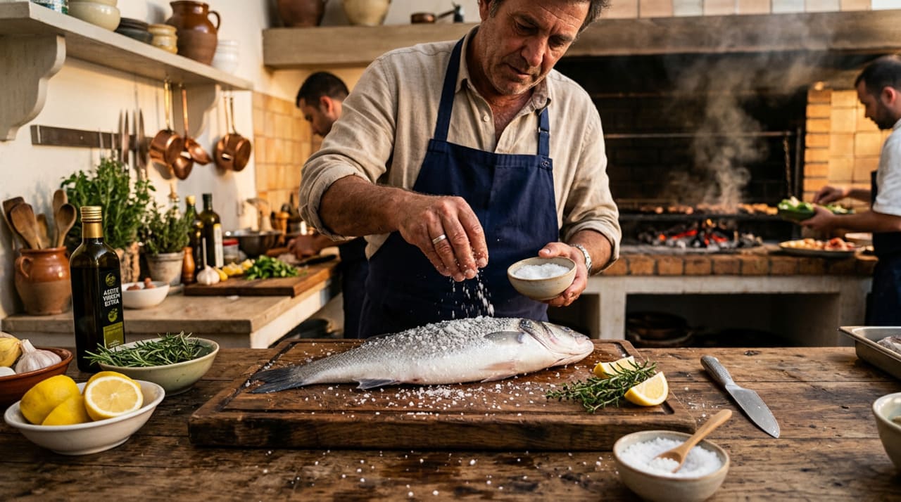 O peixe gruda na grade por um motivo específico: as proteínas da superfície crua se ligam ao metal aquecido antes de coagularem completamente