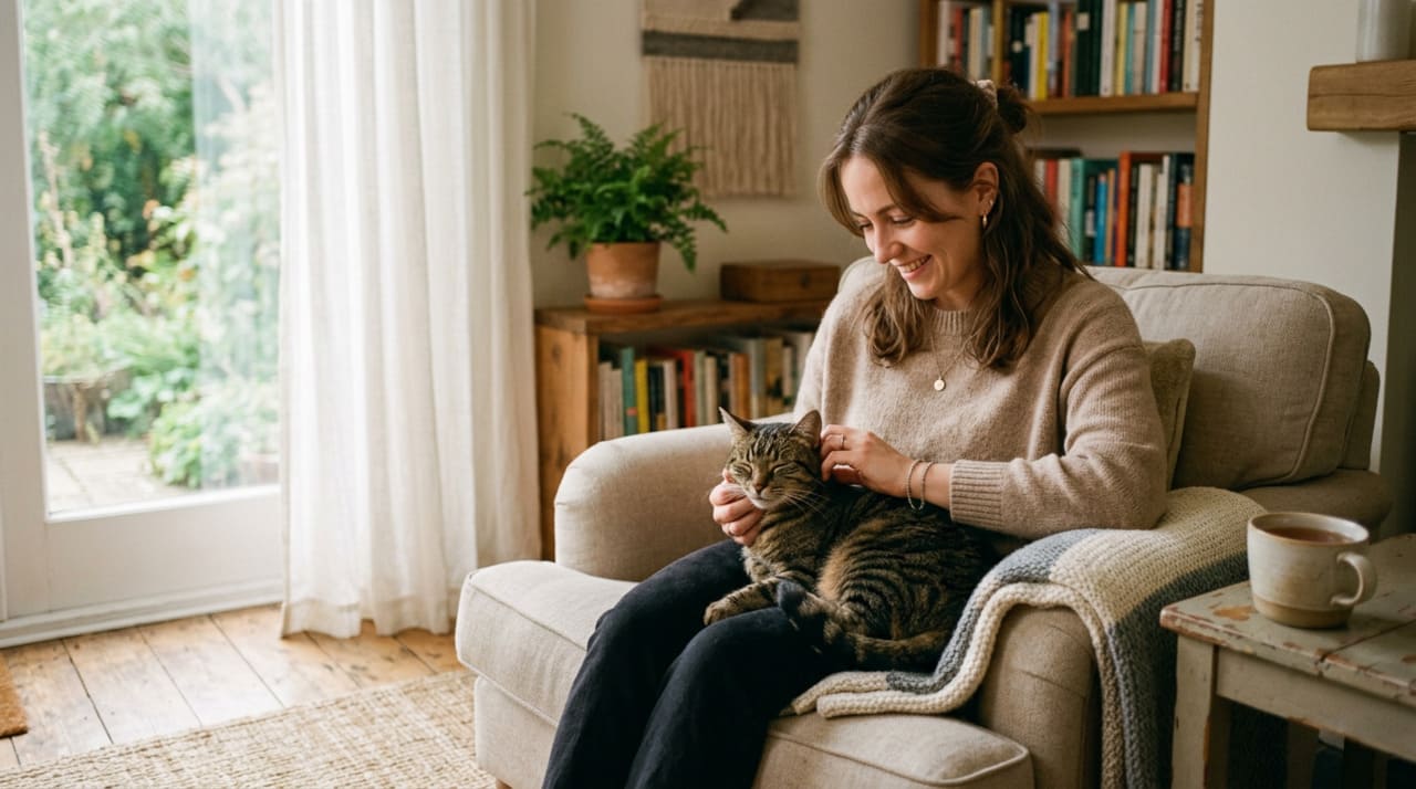 O contato com gatos é uma forma simples e eficaz de reduzir o estresse do dia a dia.