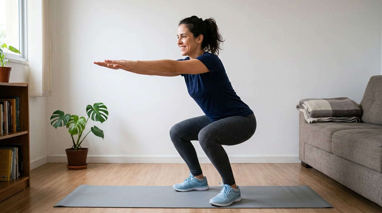 O treino de força ajuda o corpo a suportar melhor a gravidade e a manter as articulações protegidas.
