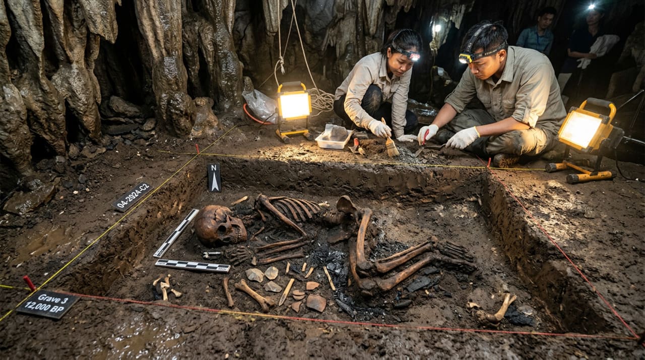 As múmias de Chinchorro, encontradas no norte do Chile e no sul do Peru, eram consideradas o registro mais antigo de mumificação intencional