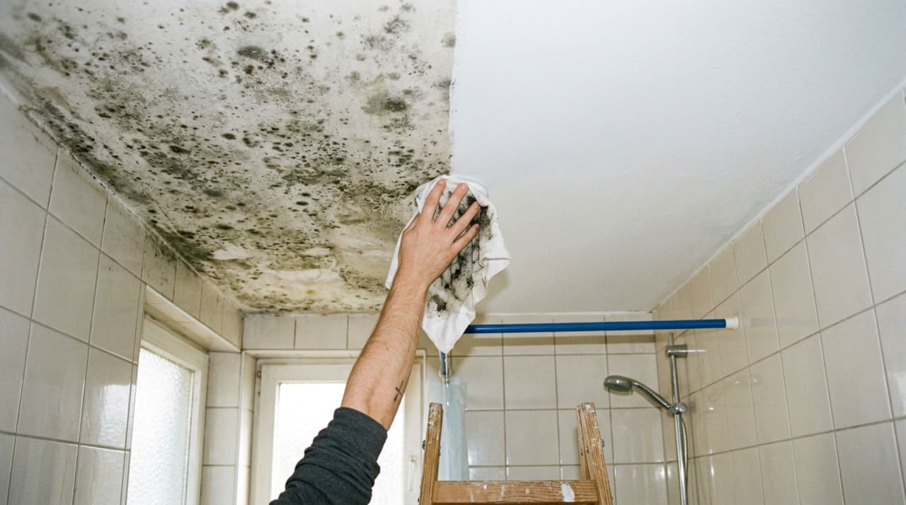 A preparação da superfície é a etapa mais crítica de qualquer intervenção em ambientes com alta incidência de vapor e água constante.