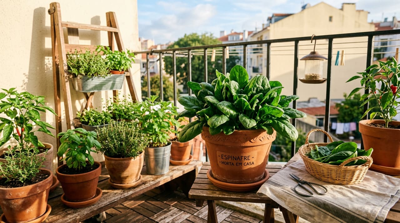 Como cultivar espinafre em casa para uma colheita rápida e fresca