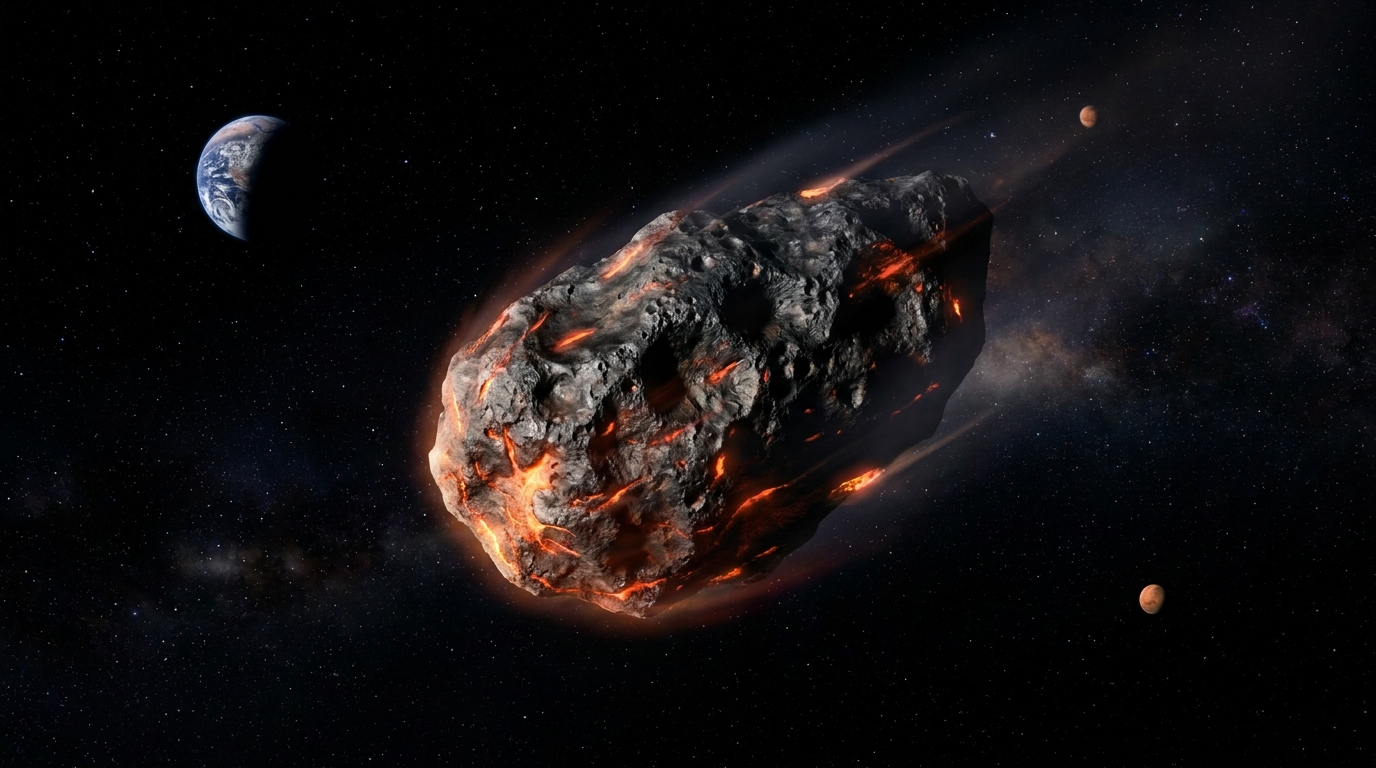 Meteoritos podem ter transportado os primeiros sinais de vida de Marte para a Terra através de impactos cósmicos.