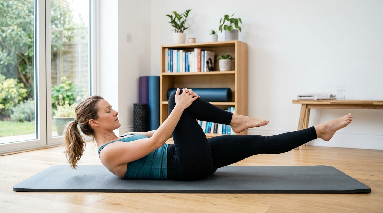 O Pilates trabalha com movimentos lentos, coordenados e feitos com consciência.