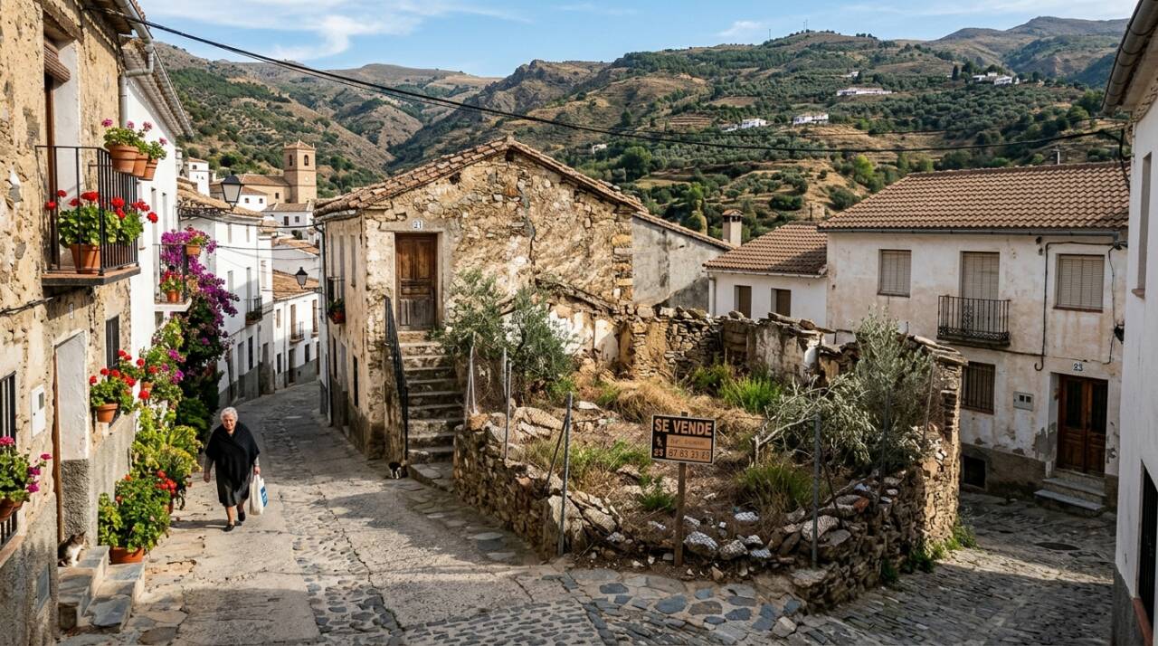 Cidade de 3.000 habitantes que busca vizinhos e leiloa terrenos para uma vida tranquila entre as colinas
