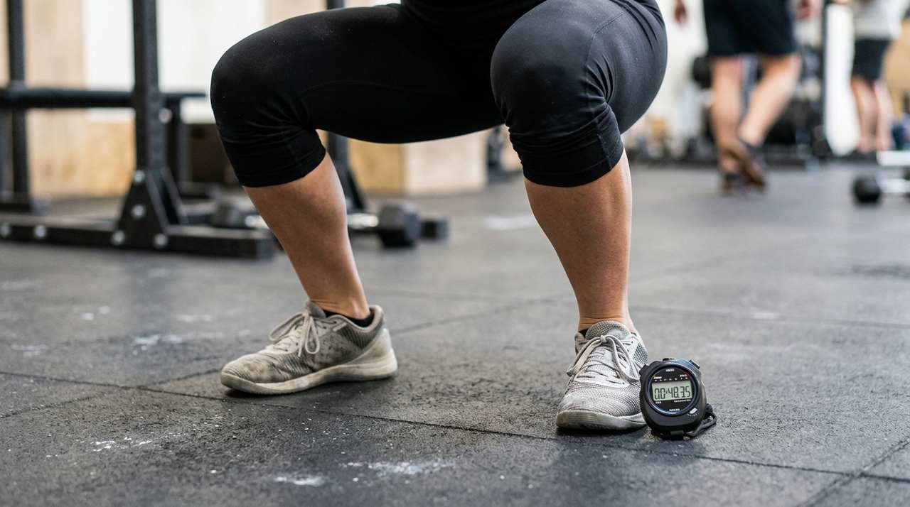 Quanto maior o tempo de permanência na posição correta, maior o desafio muscular.