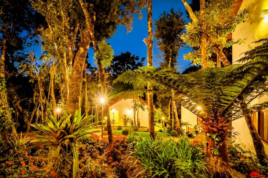 Área externa da Pousada Jardim da Mantiqueira