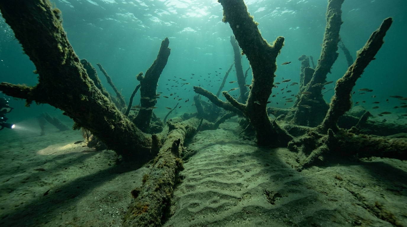 Análises de DNA antigo revelam a existência de florestas temperadas em uma paisagem agora submersa pelo Mar do Norte.
