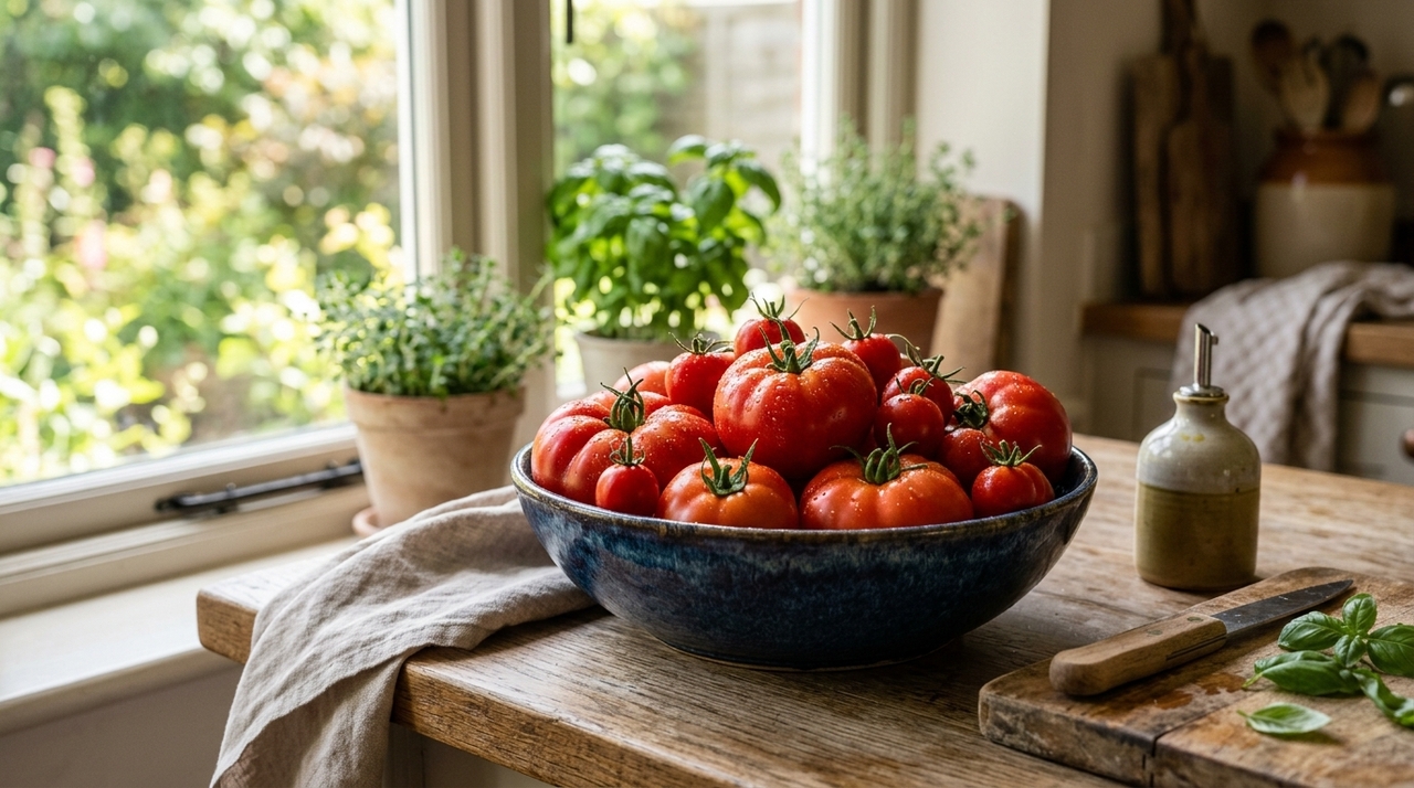 Quando você coloca seus vegetais sensíveis no refrigerador, o clima gelado interrompe imediatamente o ciclo natural de amadurecimento.