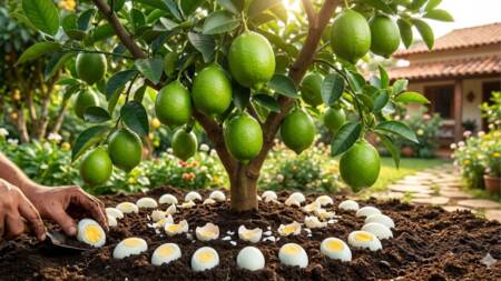 A decomposição do ovo melhora a fertilidade do solo de forma gradual