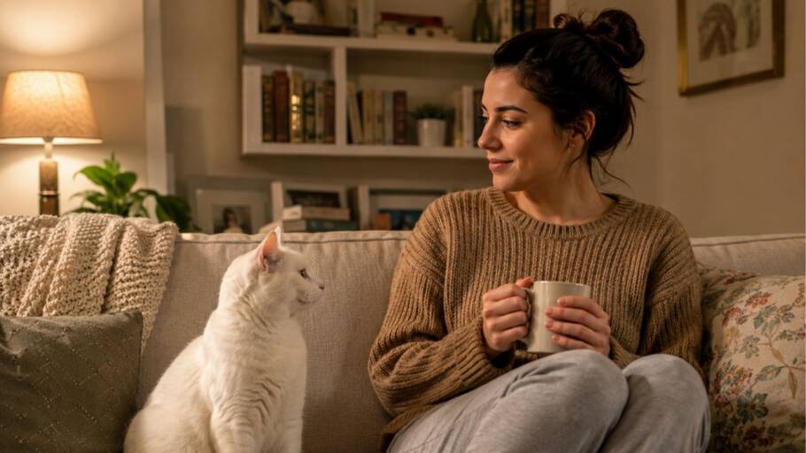 Gatos costumam atrair pessoas que apreciam independência e companhia discreta