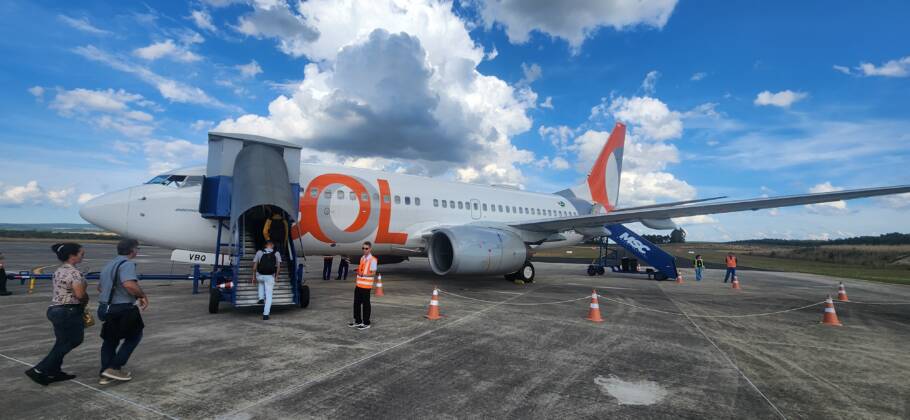 A Gol tem três voos por semana entre São Paulo e Lages