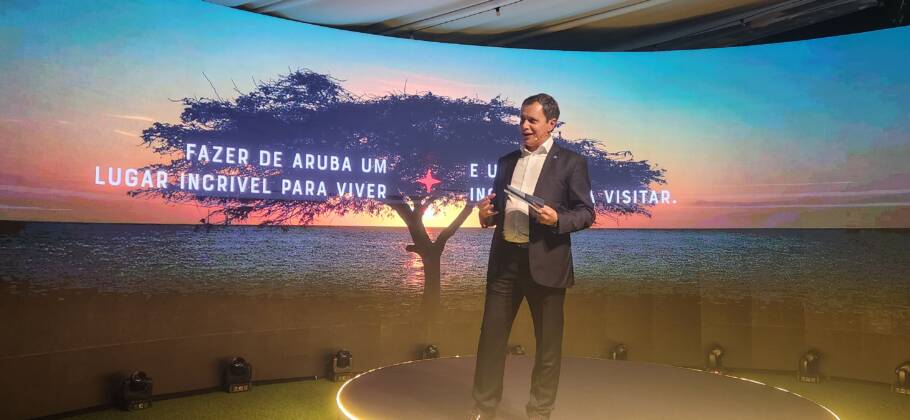 Carlos Barbosa, diretor da Aruba Tourism Authority no Brasil