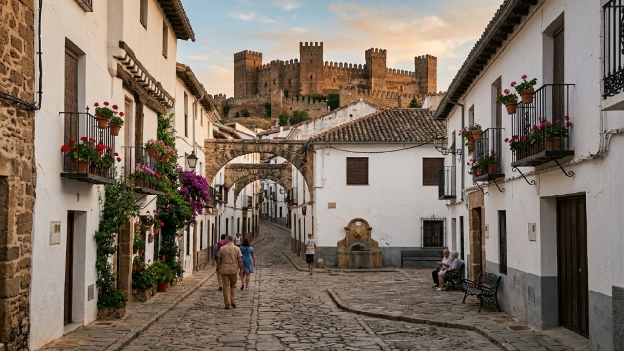 Ruas de pedra revelam surpresas a cada caminhada.