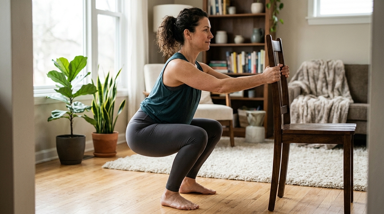 Existem movimentos simples que podem ser realizados sem equipamentos e que trabalham diferentes regiões do corpo.