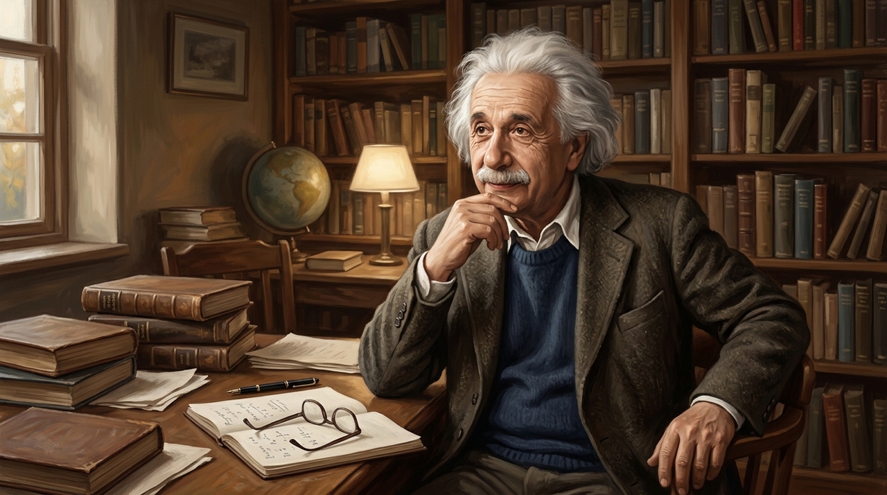 Albert Einstein, físico alemão, sobre o sucesso: “