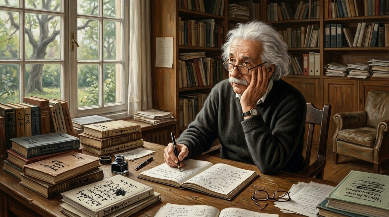 Albert Einstein, sobre a solidão: “A monotonia e a solidão d