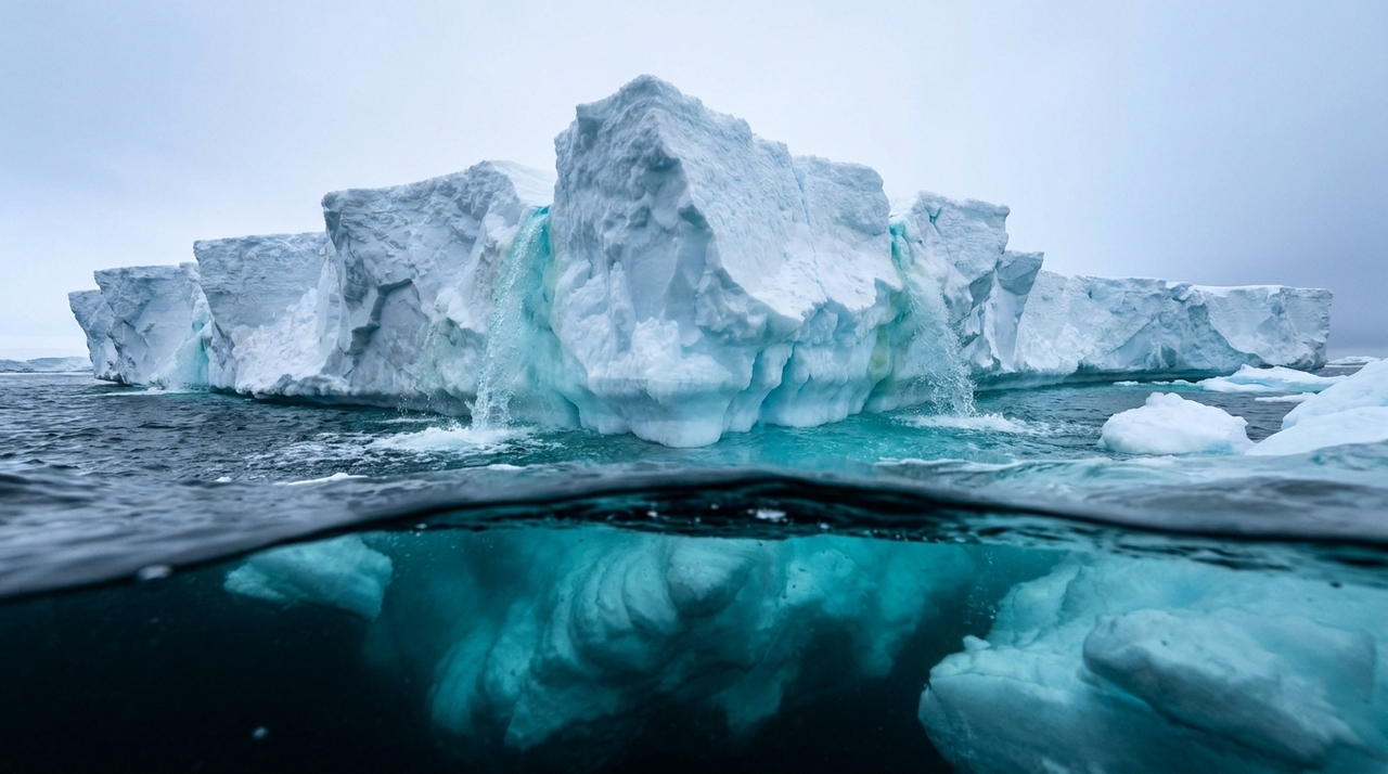 Sob condições normais, a água fria e salgada perto do continente afunda e atua como uma barreira natural contra correntes oceânicas profundas