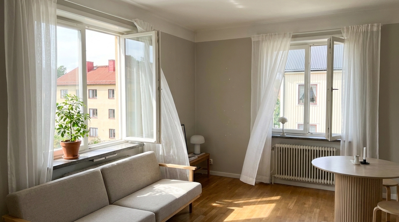 Para manter ambientes ventilados de forma constante, muitos lares japoneses combinam ventilação rápida com controle rigoroso da umidade.