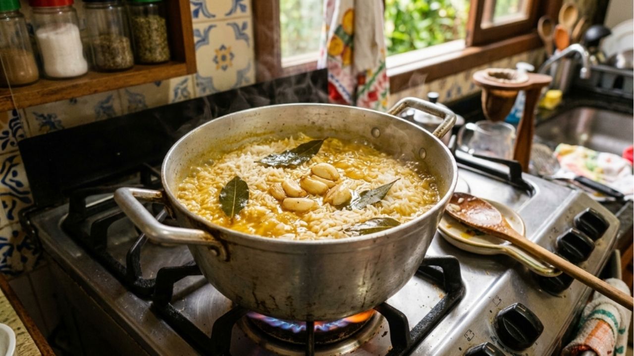 Um detalhe simples transforma o arroz do dia a dia.