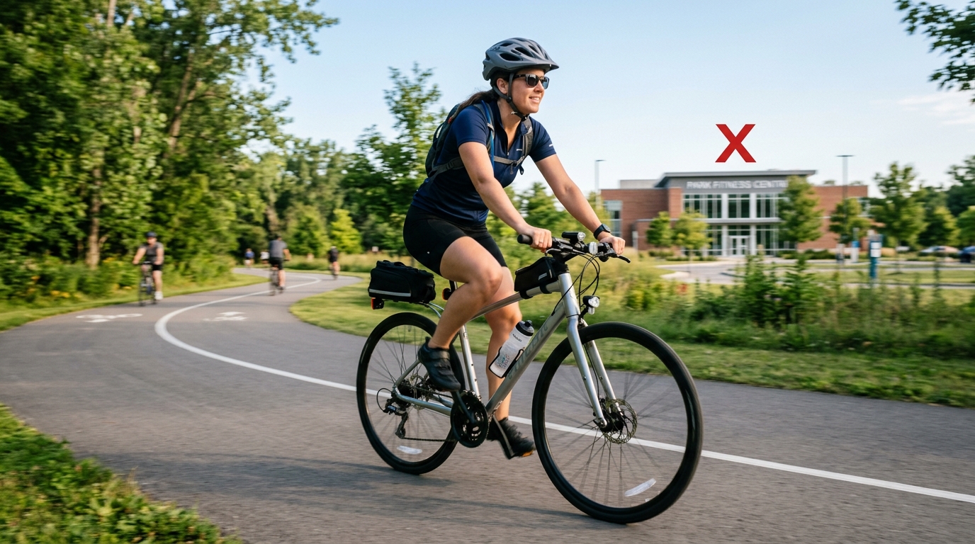 Bicicleta pode substituir a academia com ritmo constante