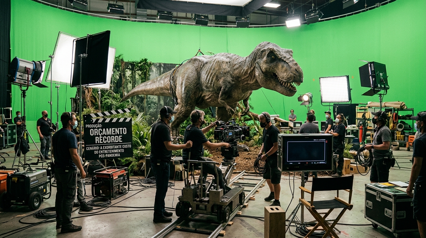 Filme de dinossauros supera Star Wars em orçamento recorde