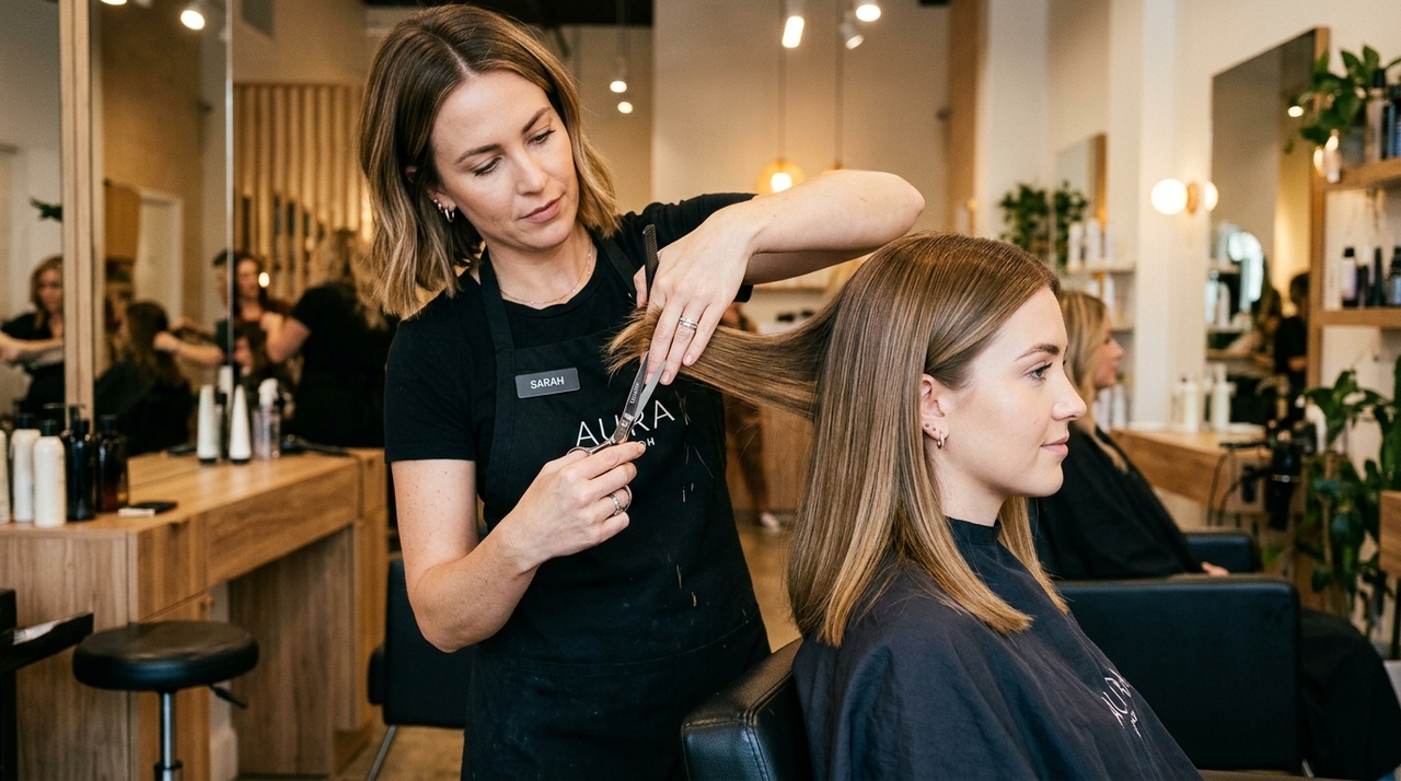 Além do calendário, o próprio cabelo dá sinais de que precisa de corte.