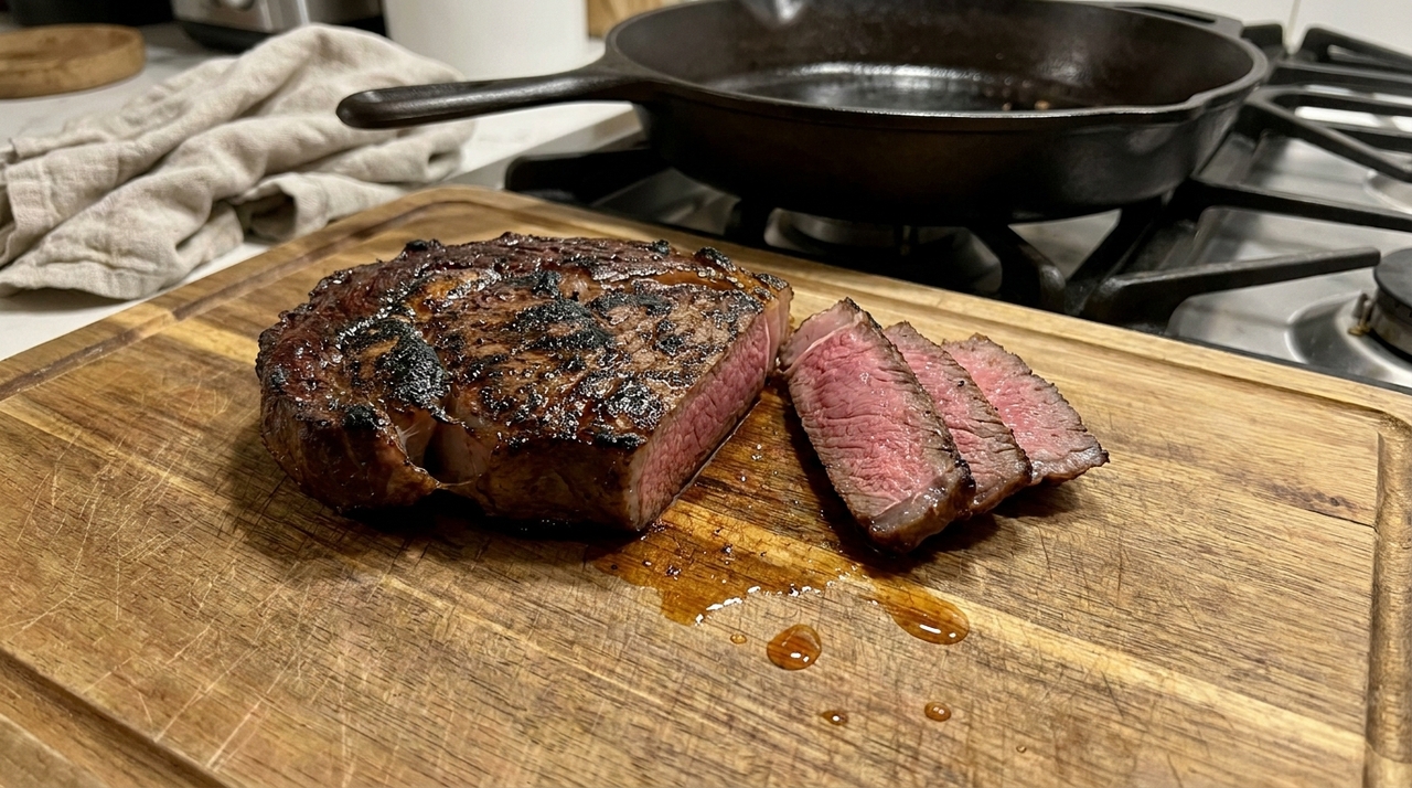 Salgar a carne exatamente antes de fritar pode ser um erro em alguns casos.