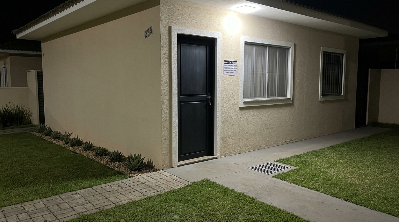 Cobras dentro de casa exigem portas bem vedadas