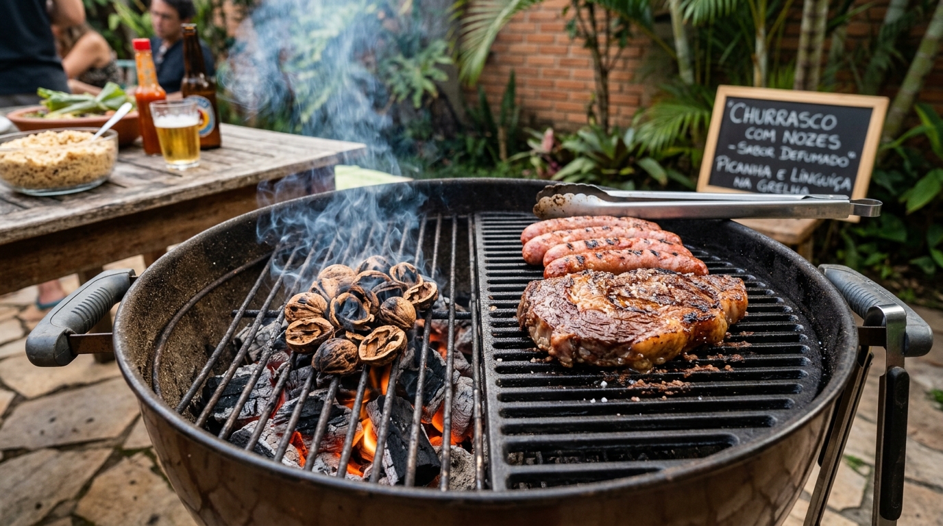 Truque com cascas de nozes funciona melhor com moderação