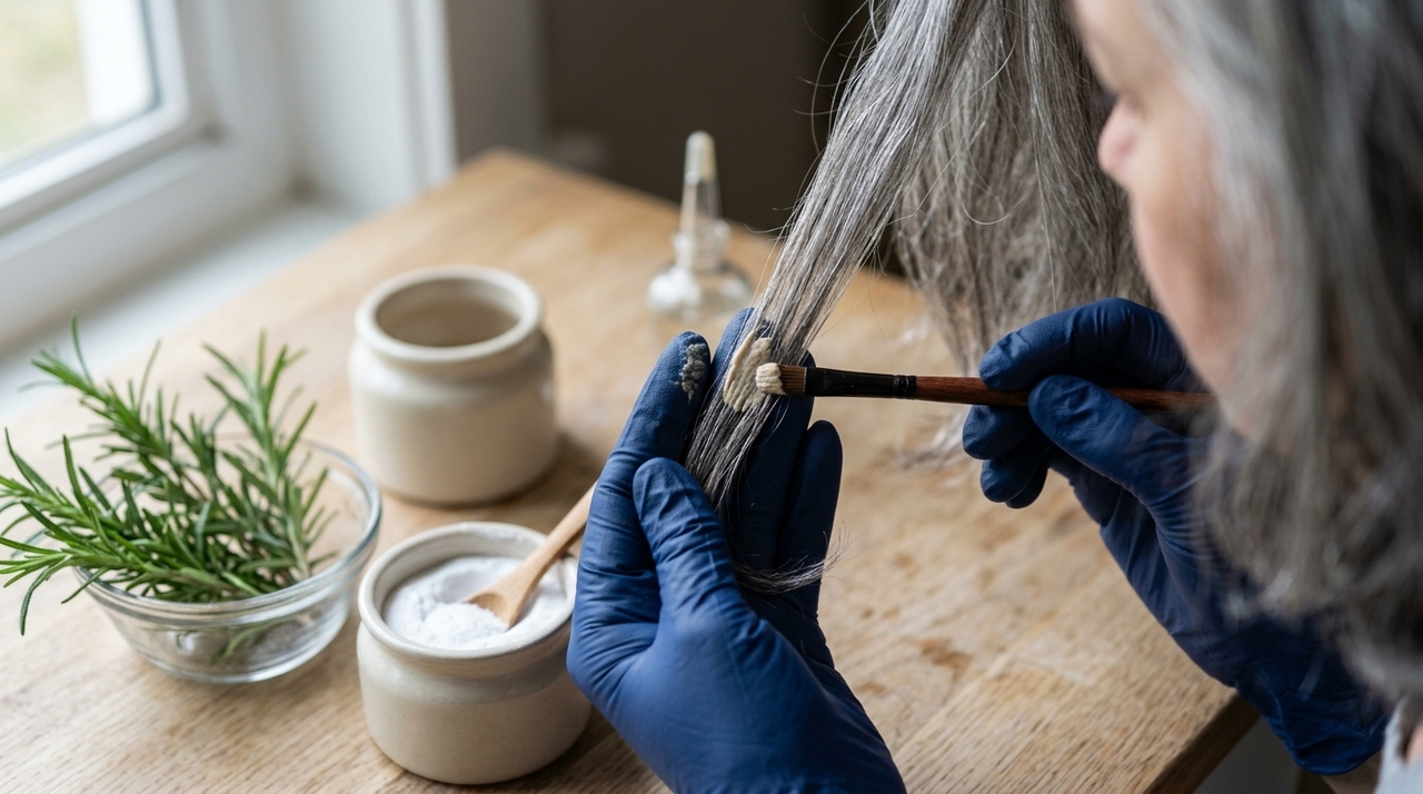 As canas não são um problema de saúde, mas uma mudança natural na cor dos fios