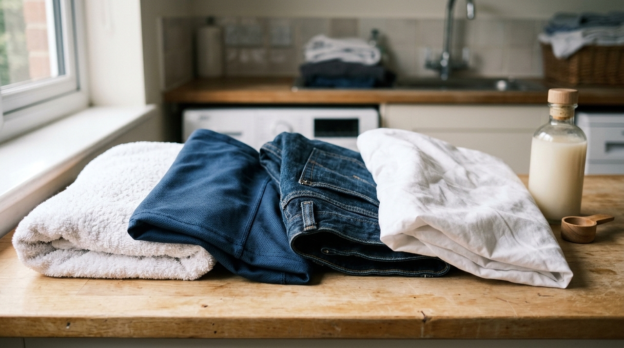 O amaciante de roupas é usado para suavizar tecidos, reduzir eletricidade estática e acrescentar fragrância