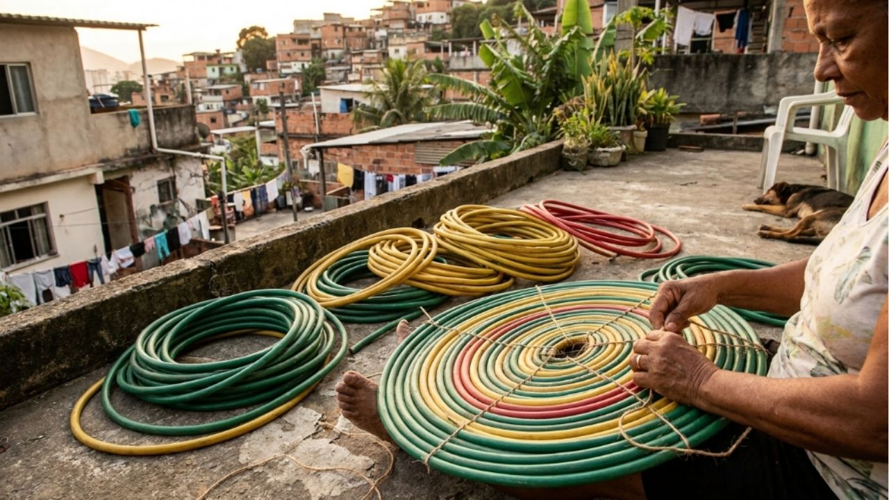 Reciclagem criativa reduz desperdício em casa