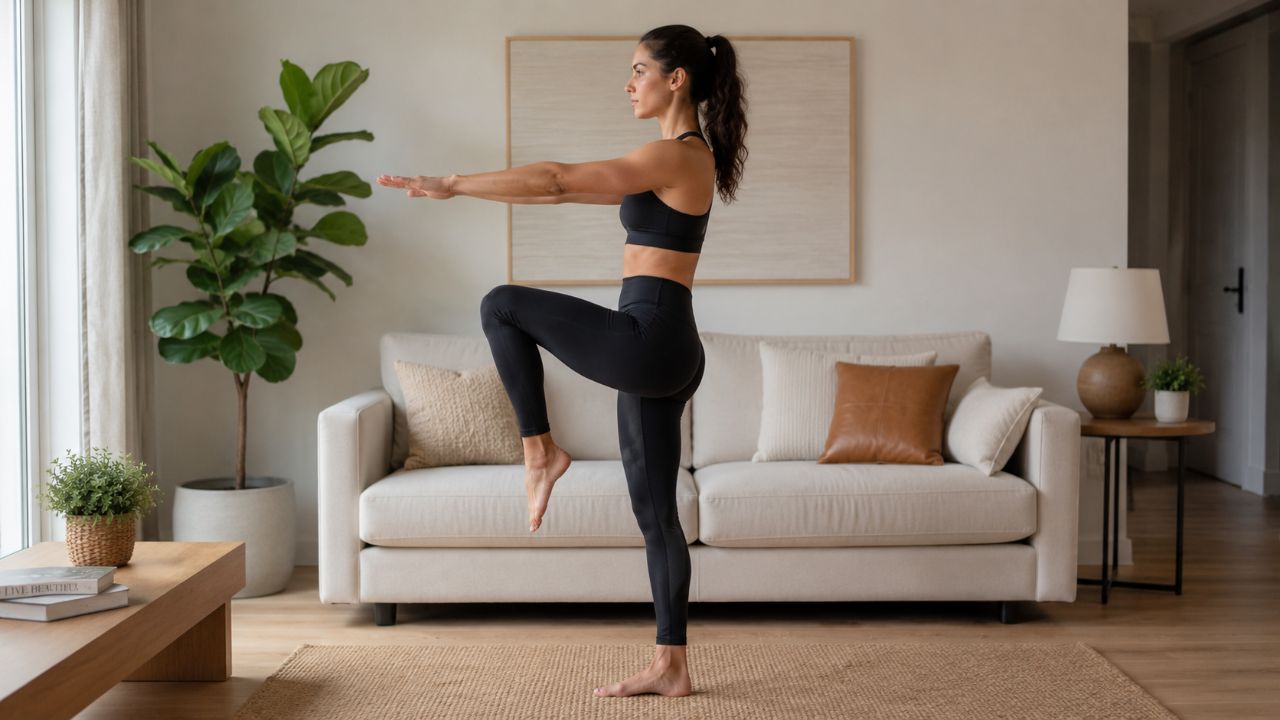 Exercícios diários com o peso do corpo fortalecem os músculos e previnem o desgaste físico.